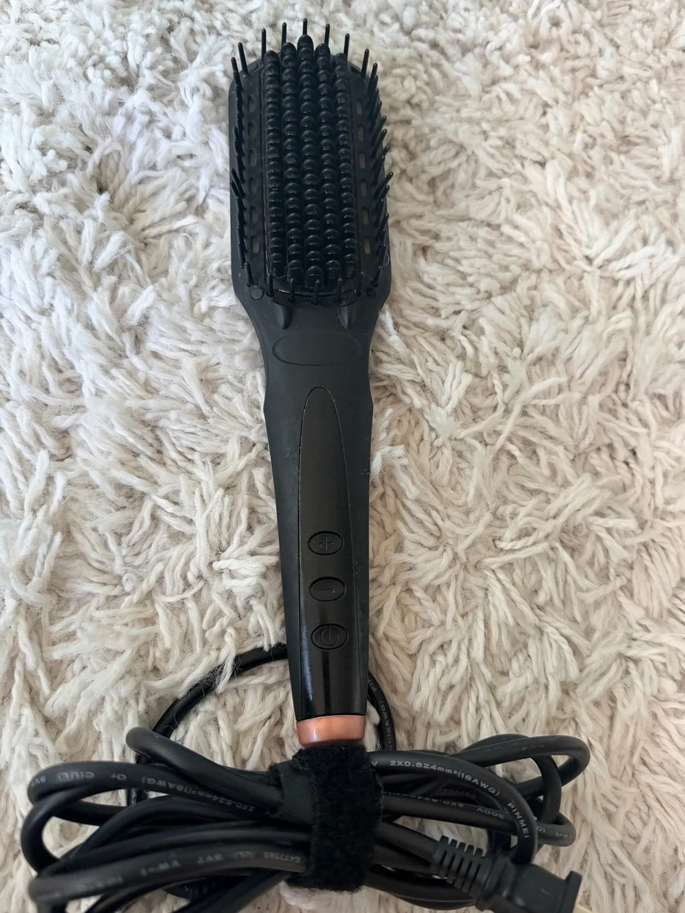 Amika Heated Straightening Brush Digital Temperature Control